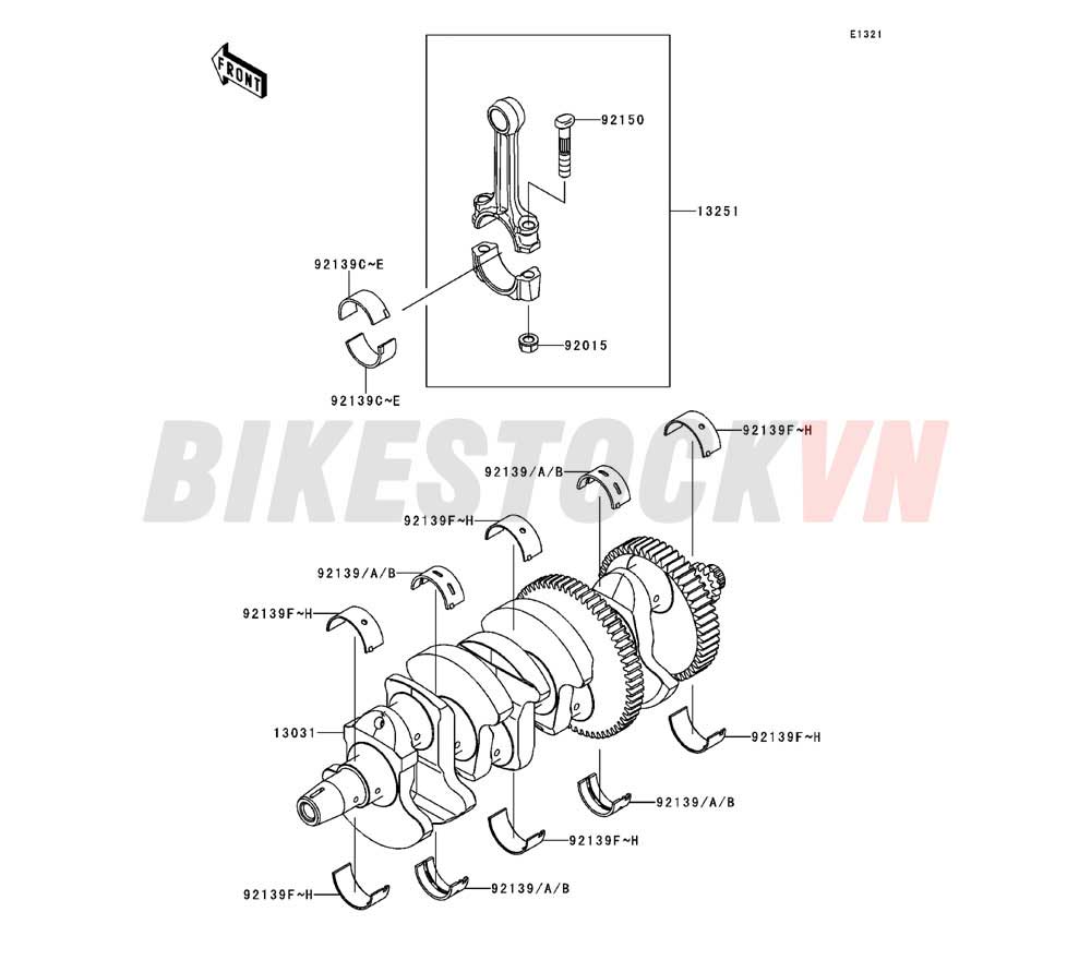 ENGINE CRANKSHAFT