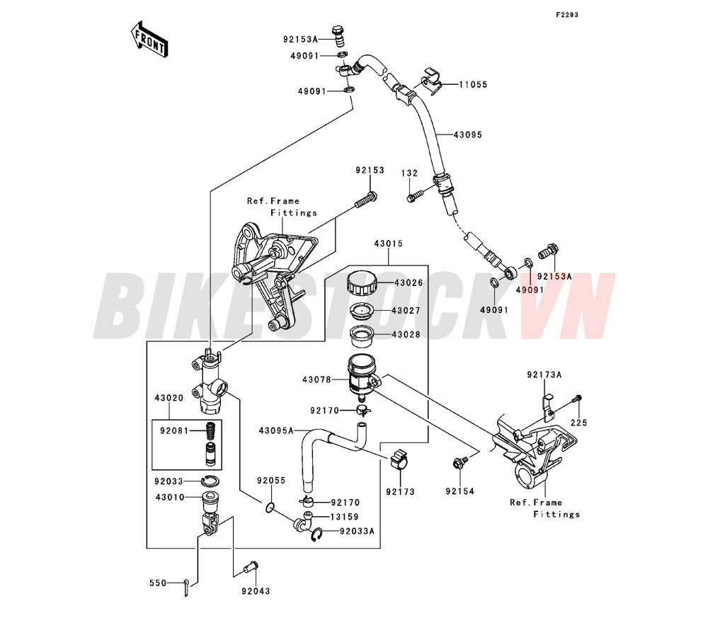 CHASSIS REAR MASTER CYLINDER