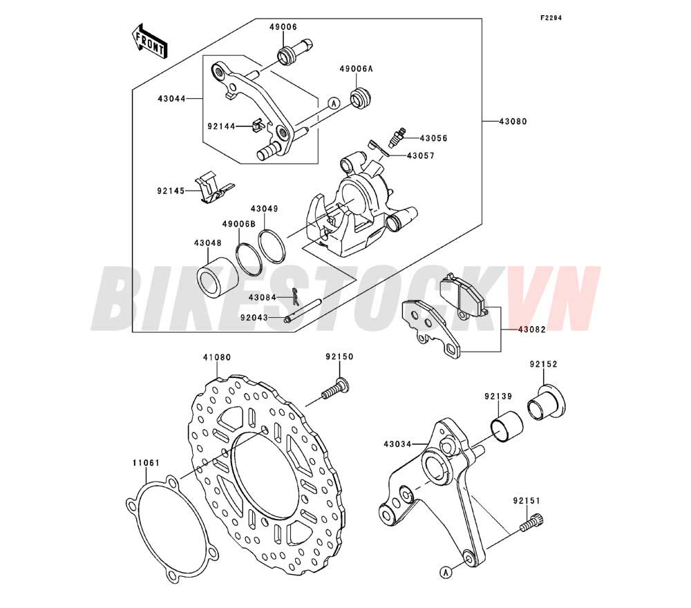 CHASSIS REAR BRAKE