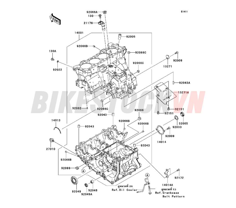 ENGINE CRANKCASE