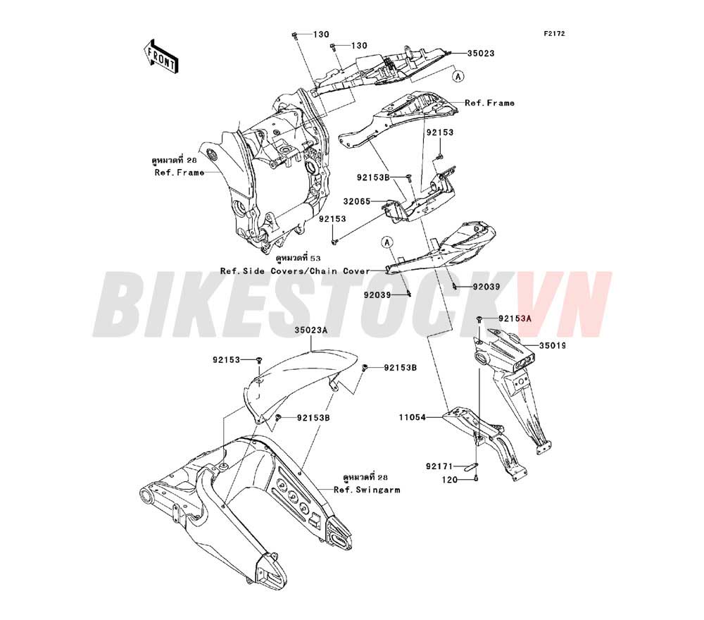 CHASSIS REAR FENDER(S)