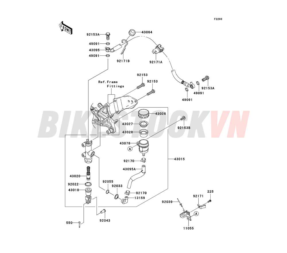 CHASSIS REAR MASTER CYLINDER