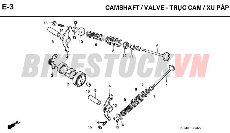 E3_TRỤC CAM/XU PÁP