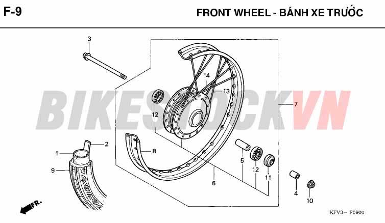 F9_BÁNH XE TRƯỚC