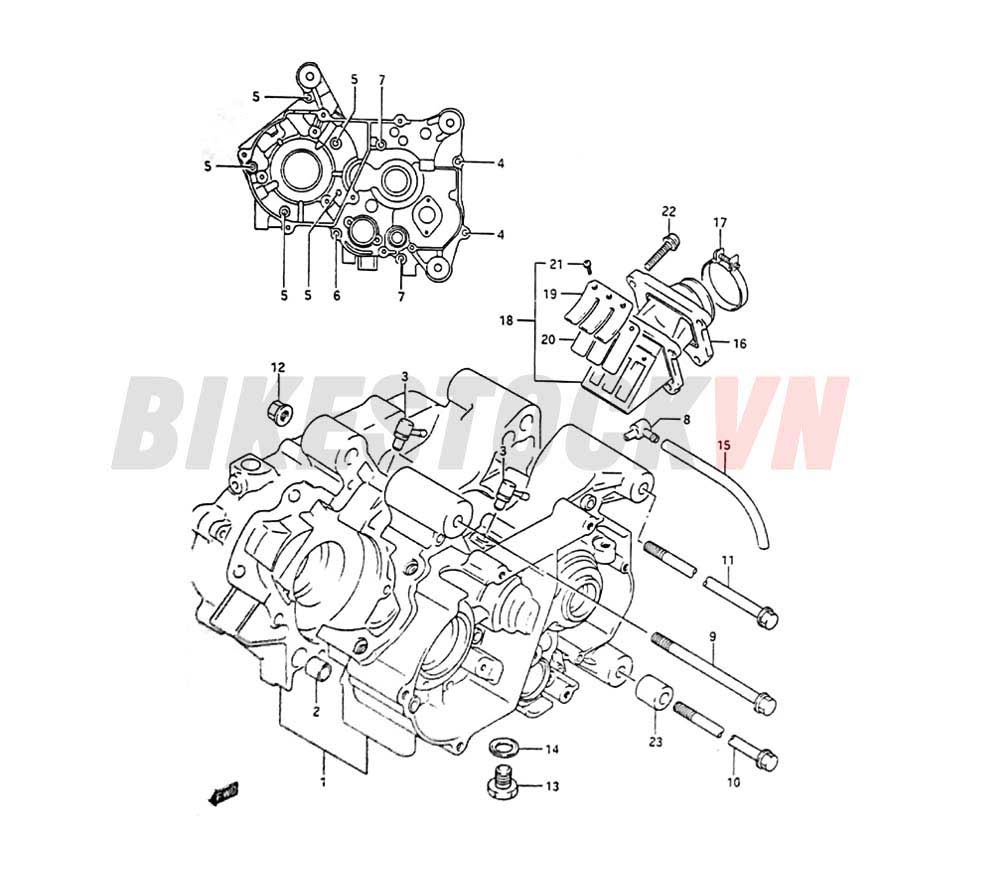 CRANKCASE SET