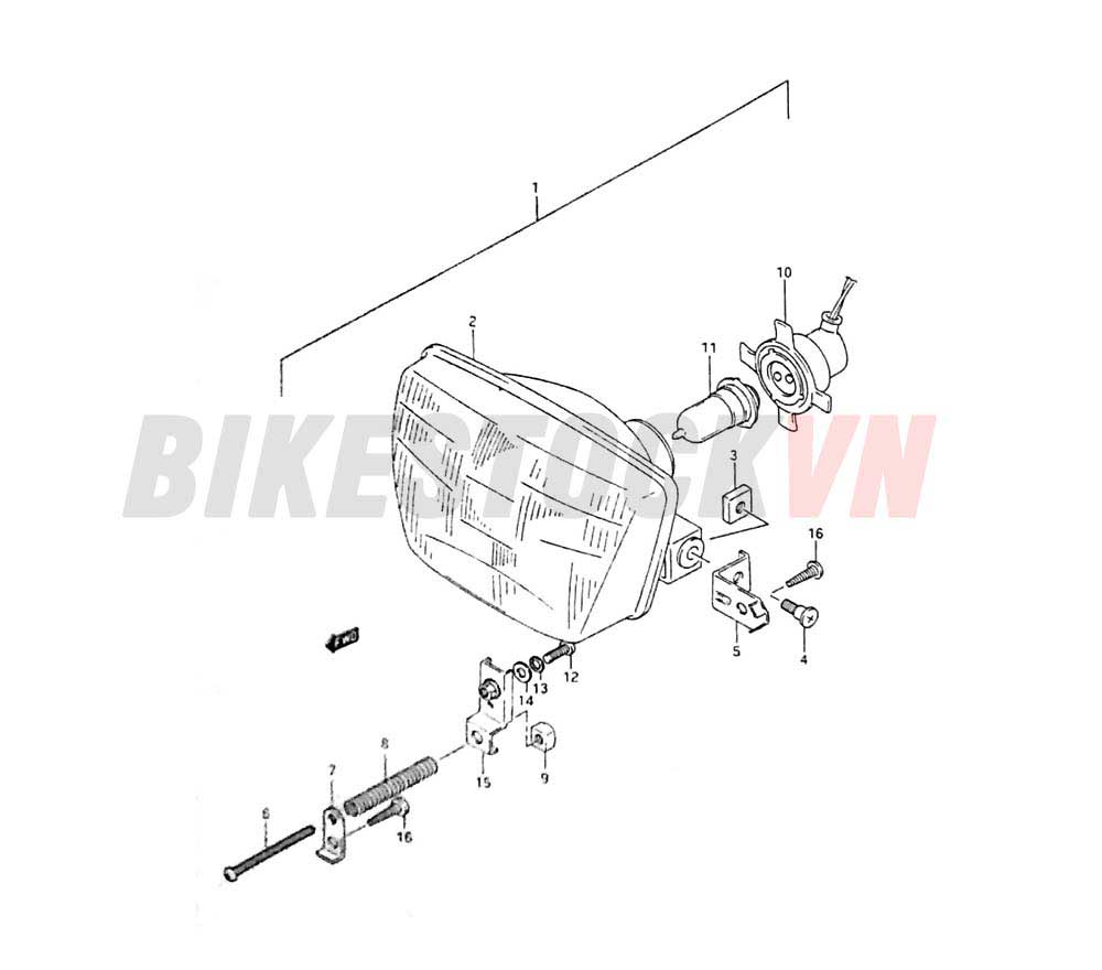 HEADLAMP ASSY