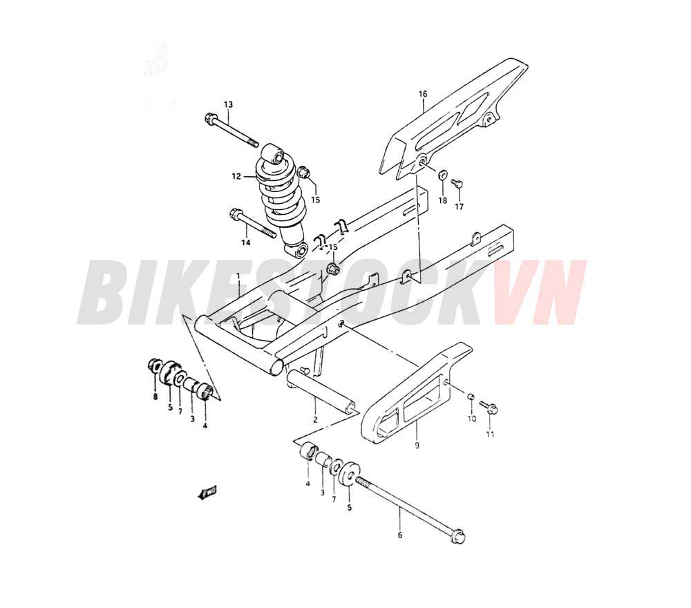 REAR SWINGING ARM1