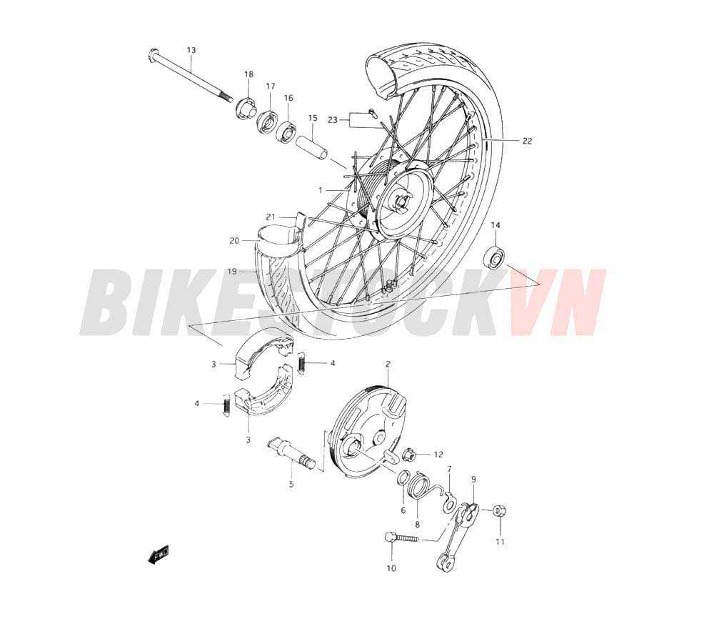 FRONT WHEEL