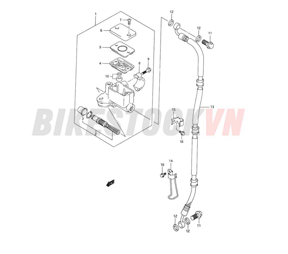 FRONT MASTER CYLINDER