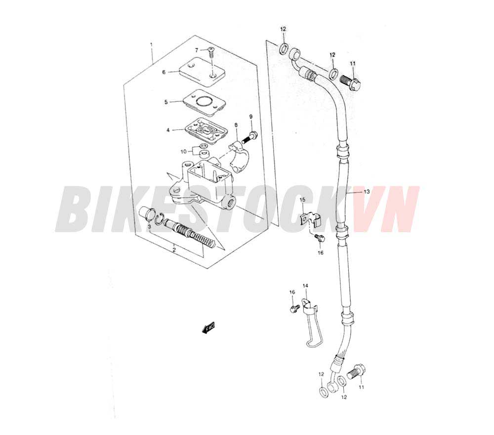 FRONT MASTER CYLINDER