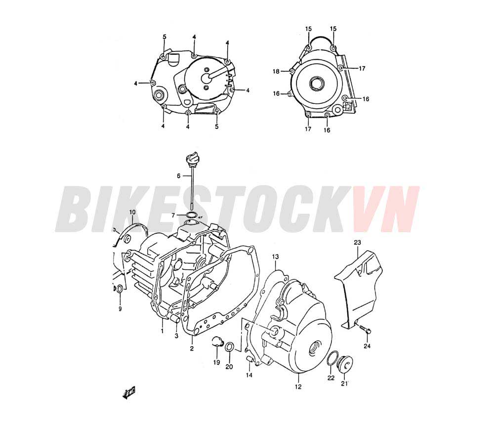 CRANKCASE COVER