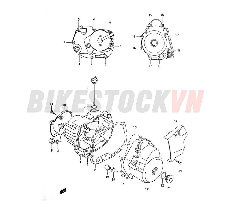 CRANKCASE COVER