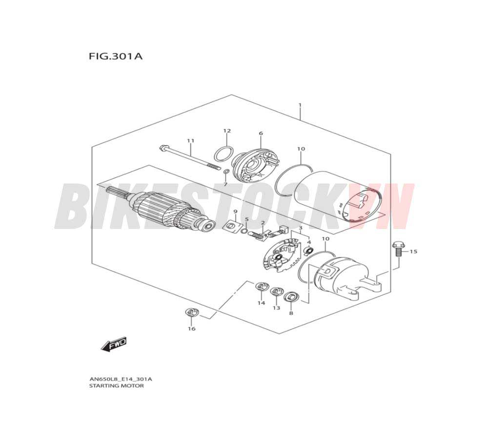 STARTING MOTOR