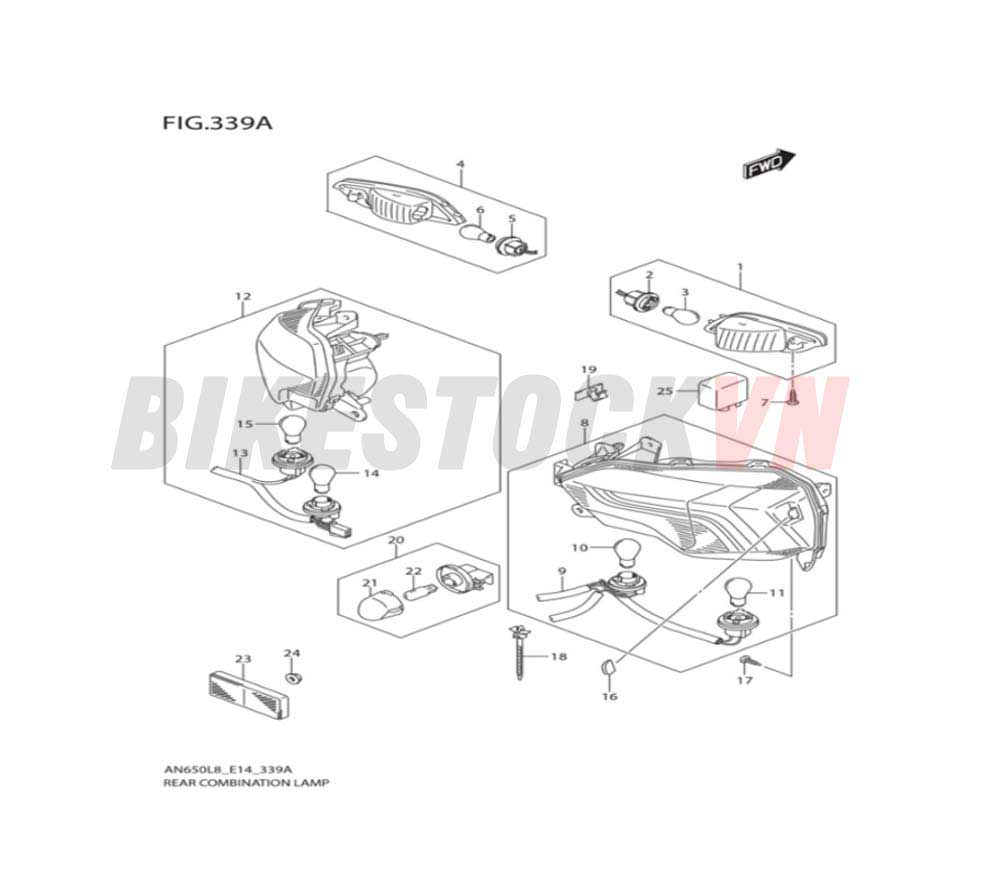 REAR COMBINATION LAMP