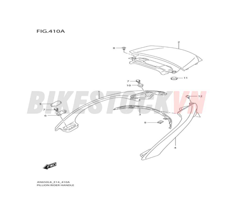 PILLION RIDER HANDLE