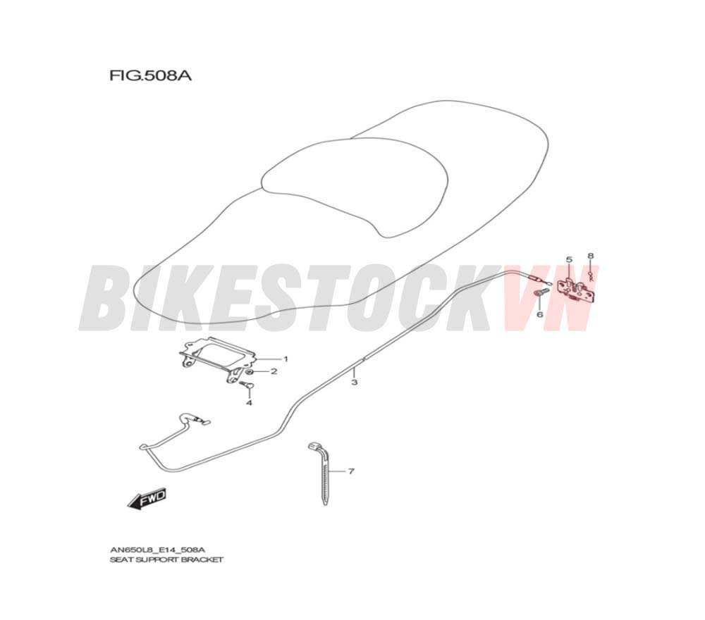 SEAT SUPPORT BRACKET