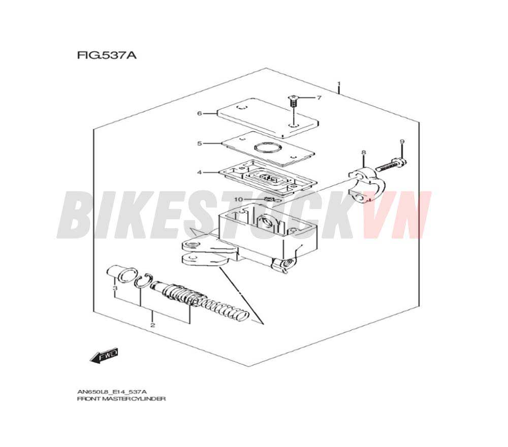 FRONT MASTER CYLINDER