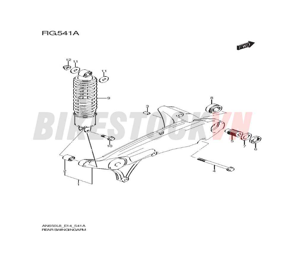 REAR SWINGINGARM