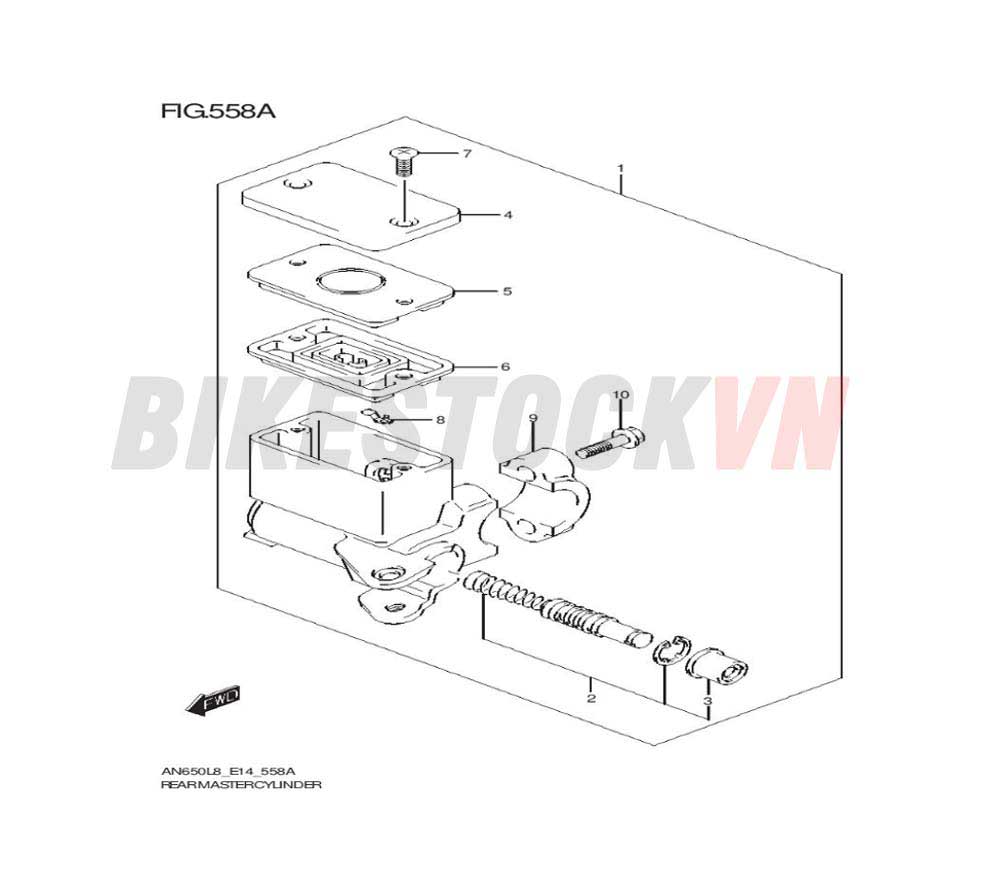 REAR MASTER CYLINDER