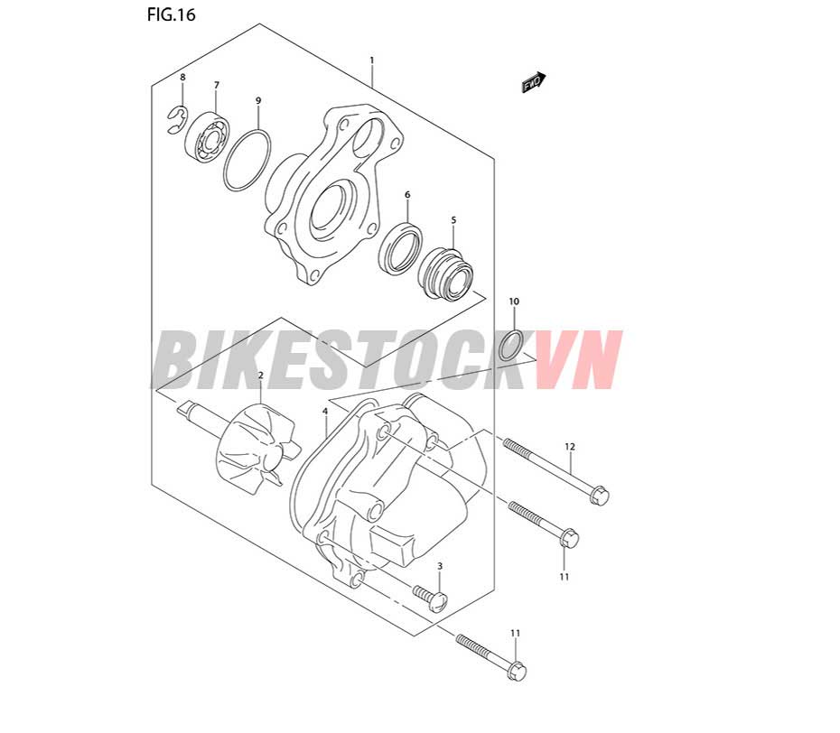 FIG-16_BƠM NƯỚC LÀM MÁT