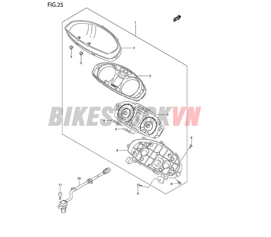 FIG-25_ĐỒNG HỒ CÔNG TƠ MÉT