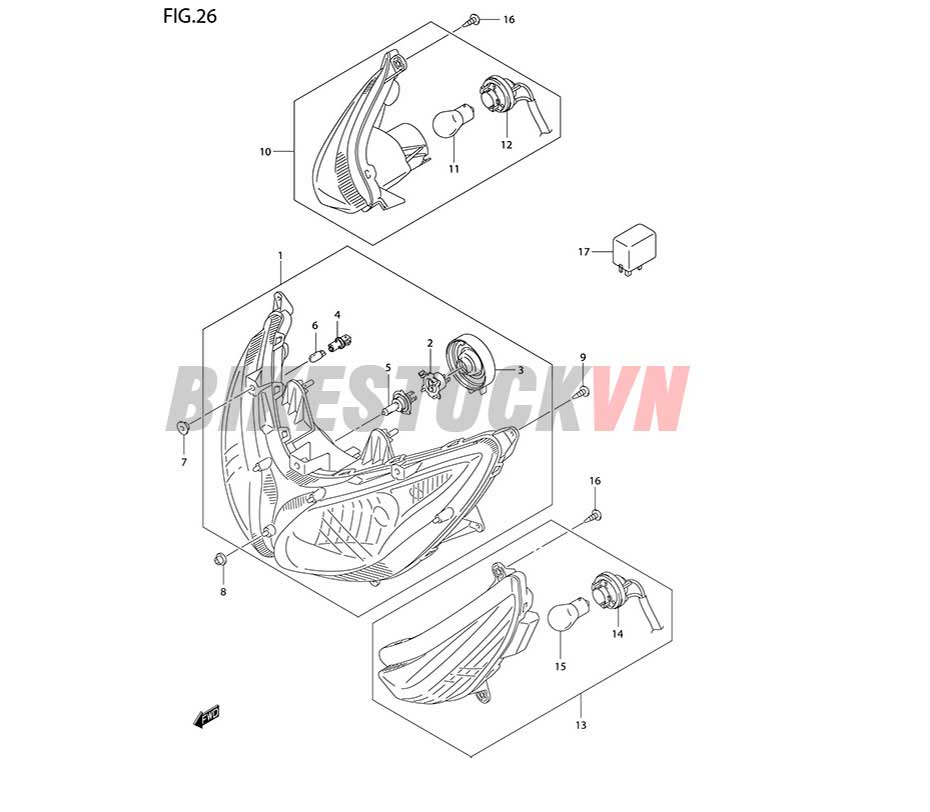 FIG-26_PHA ĐÈN/ĐÈN BÁO RẼ