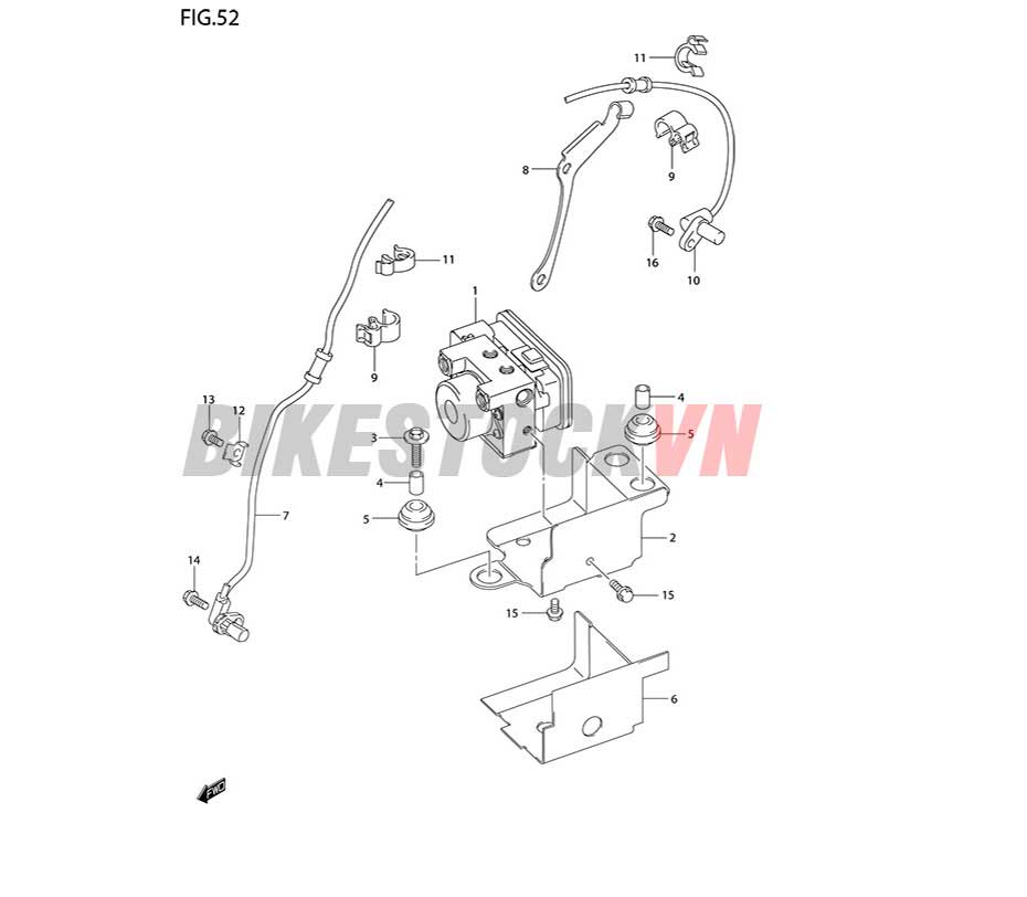 FIG-52_CỤM THUỶ LỰC ABS