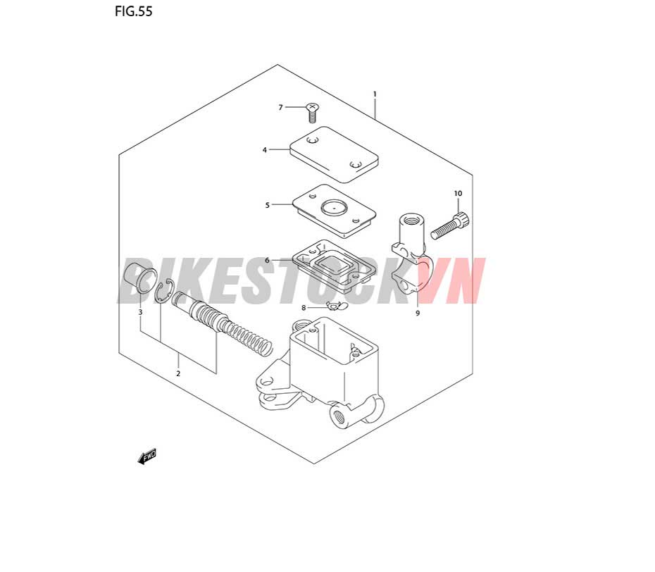 FIG-55_XI LANH CHÍNH PHANH TRƯỚC