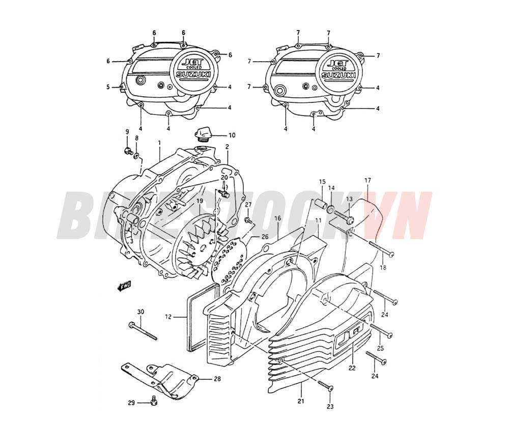 CRANKCASE COVER