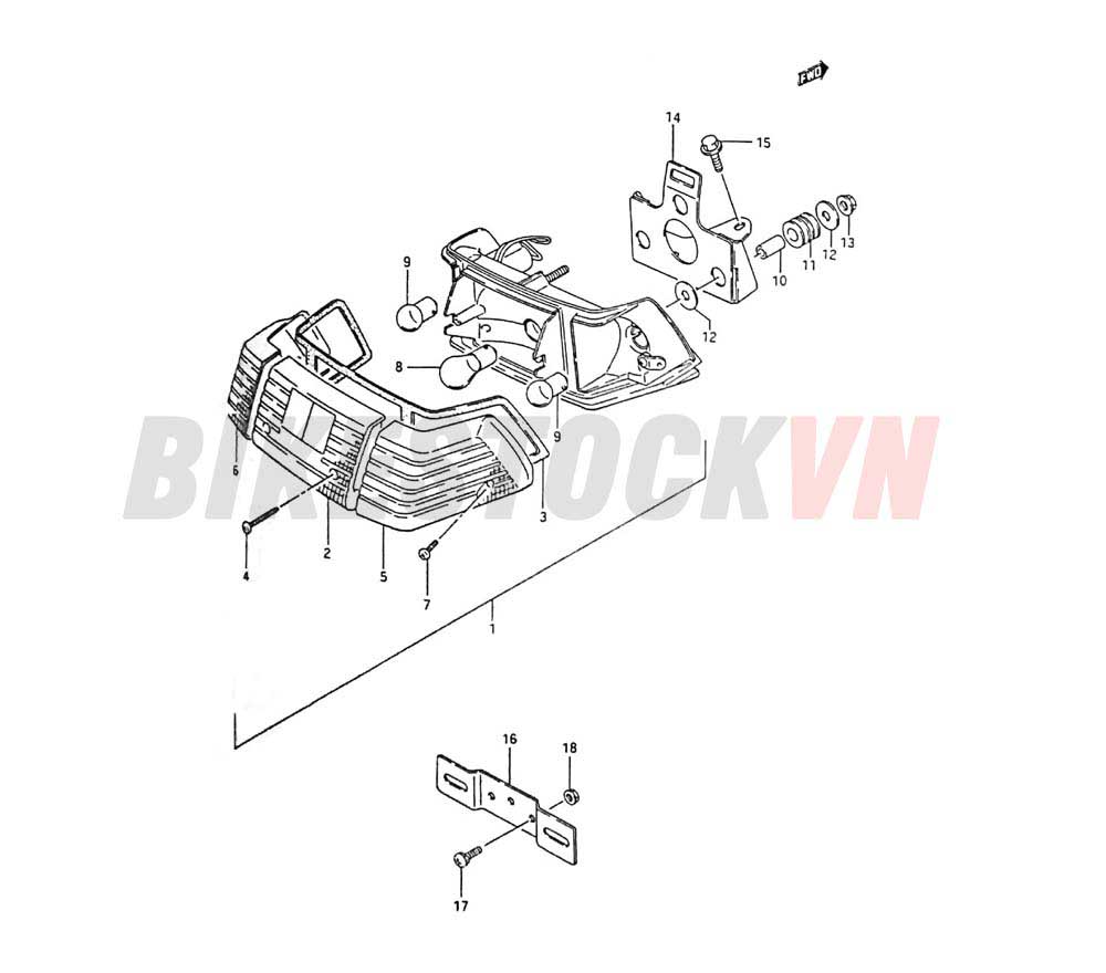 REAR COMBINATION LAMP