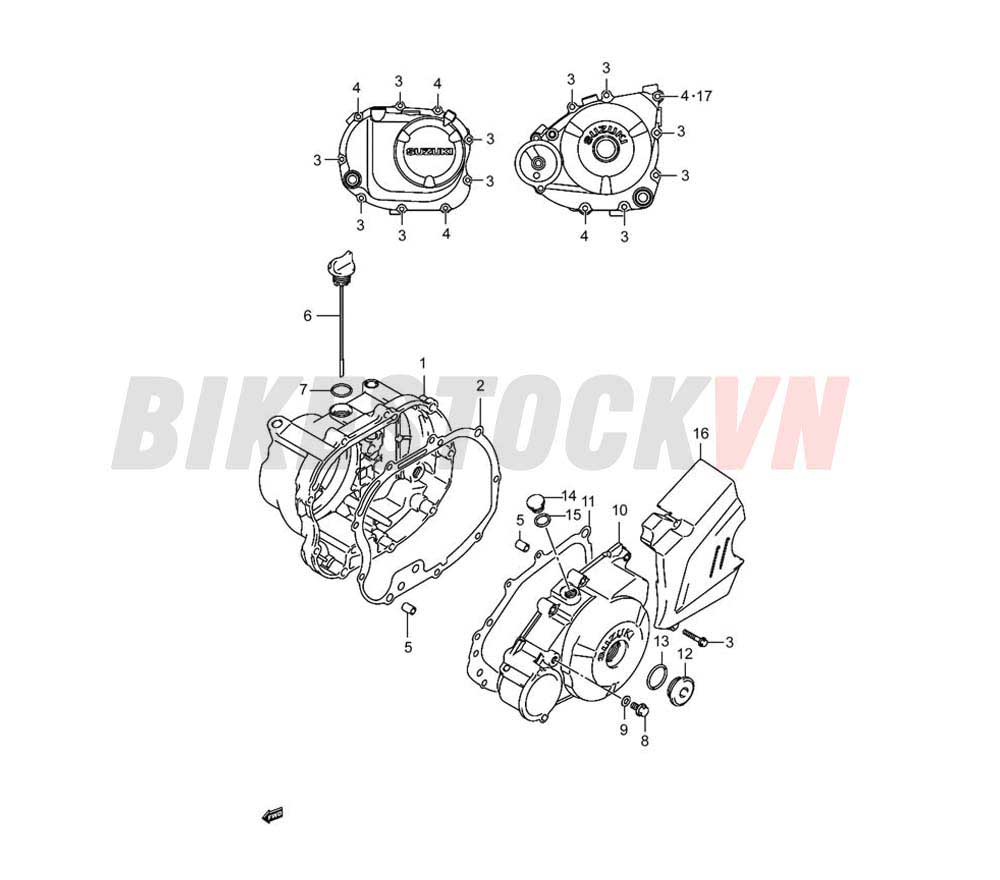 CRANKCASE COVER