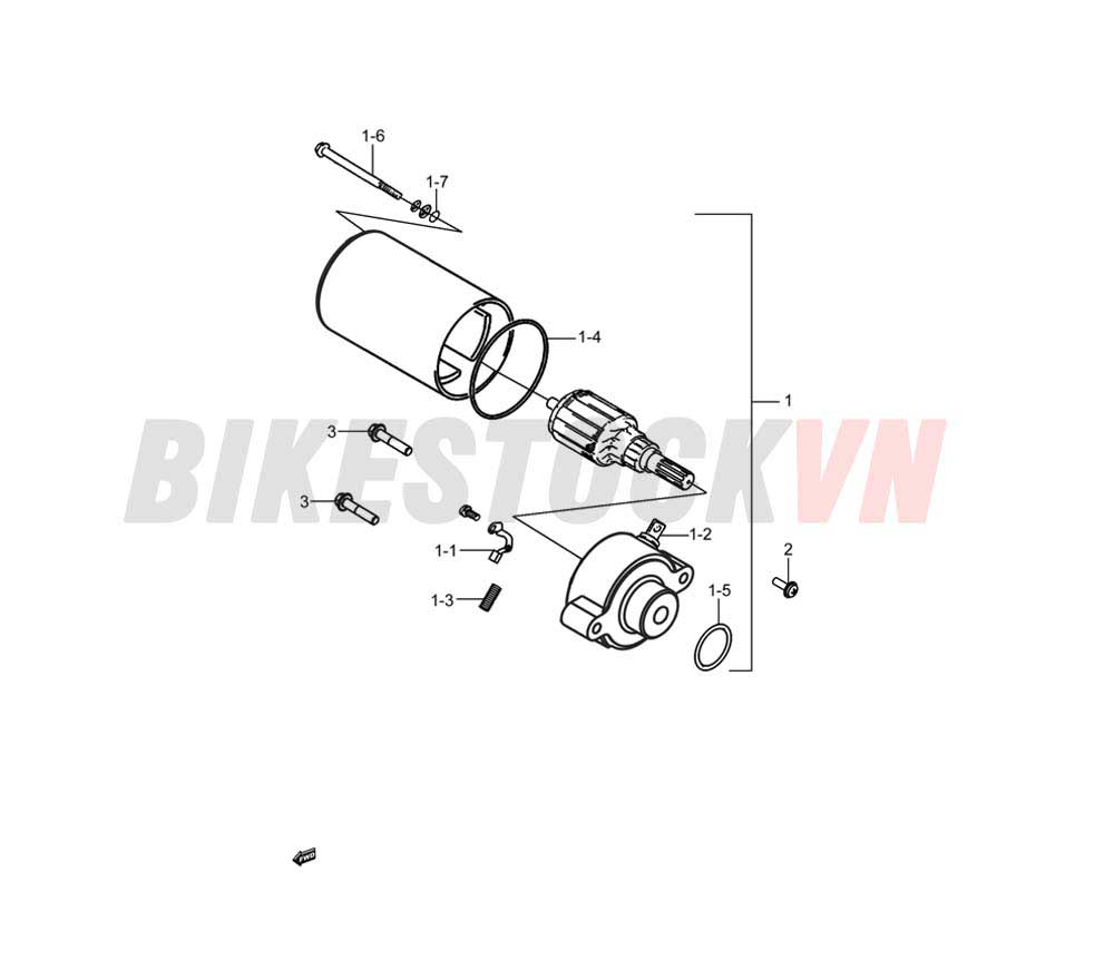 STARTING MOTOR