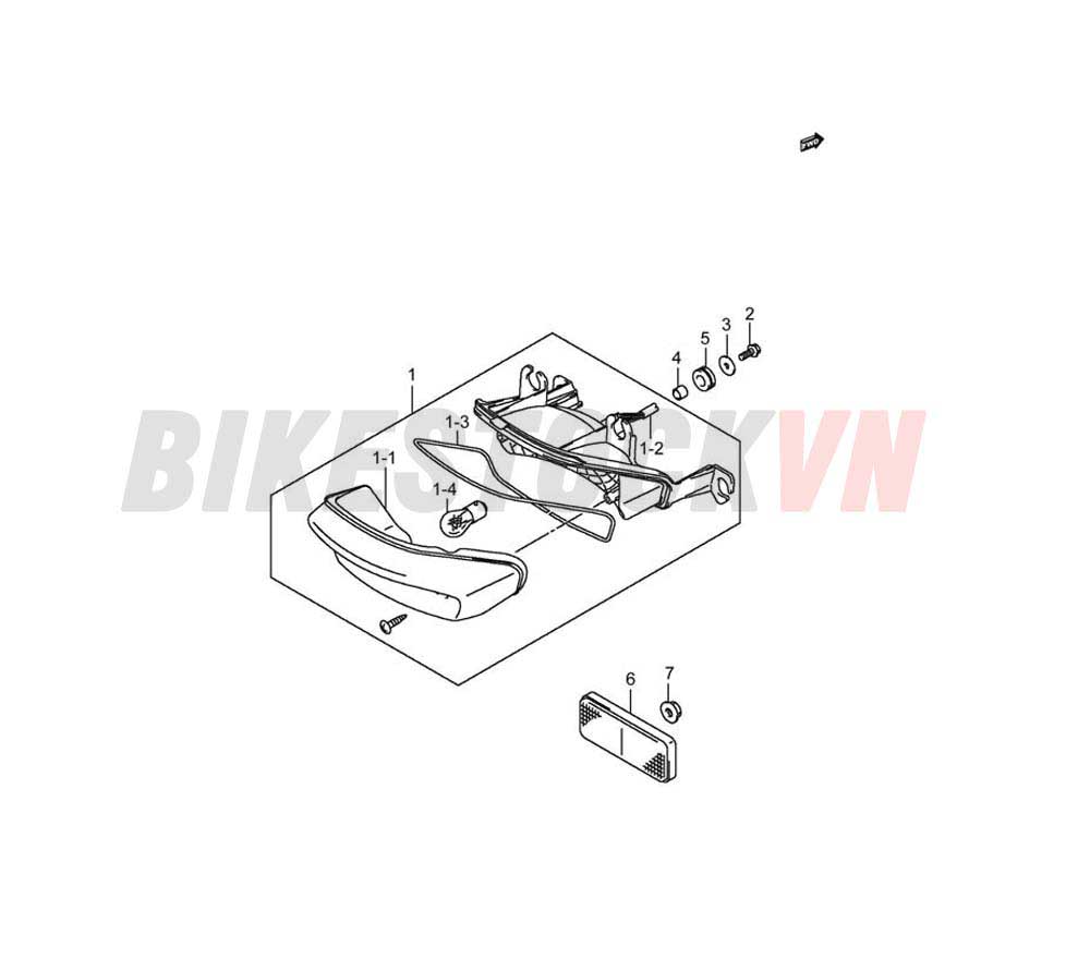 REAR COMBINATION LAMP