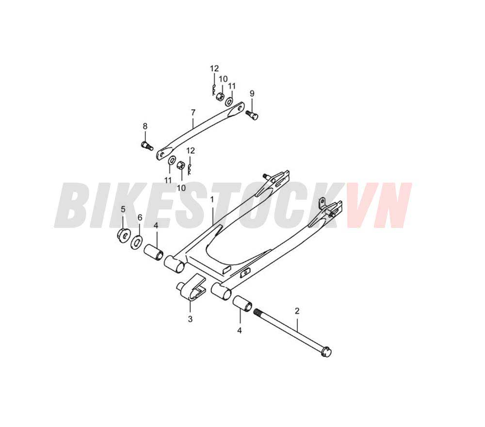 REAR SWINGING ARM