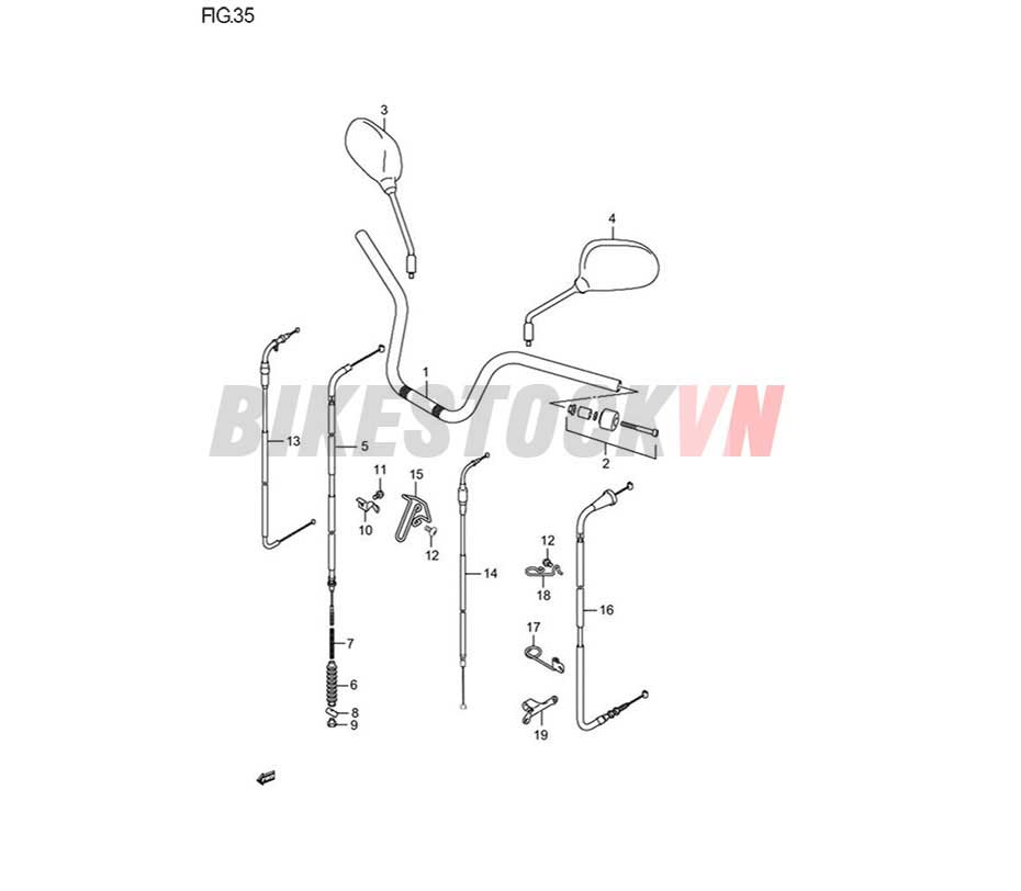 FIG-35_ỐNG TAY LÁI