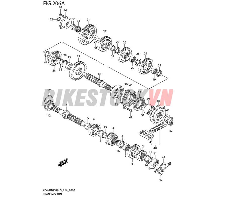 FIG-206A_BỘ TRUYỀN ĐỘNG