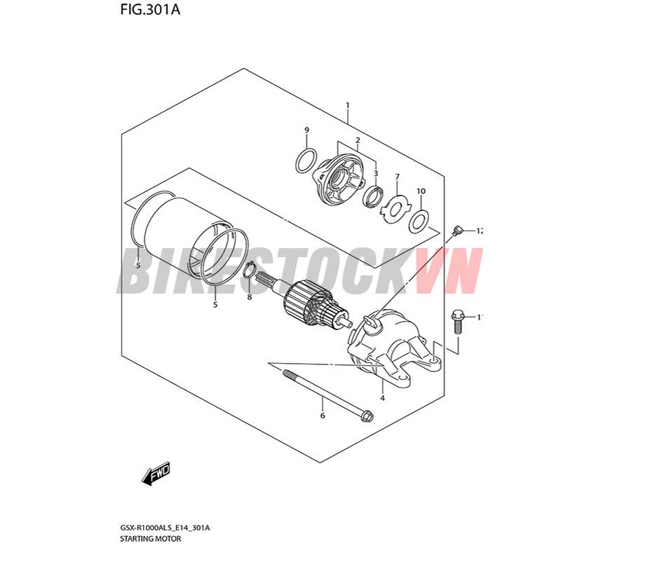 FIG-301A_MÔ TƠ ĐỀ