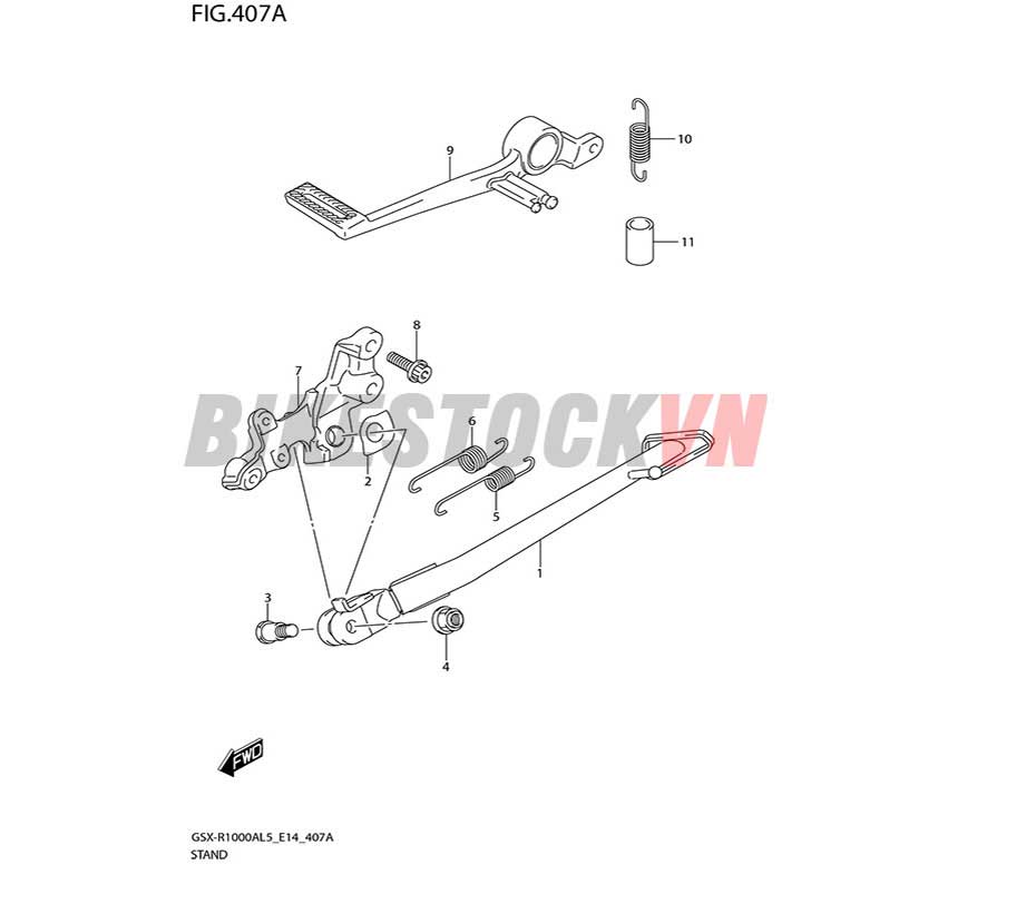 FIG-407A_CHÂN CHỐNG