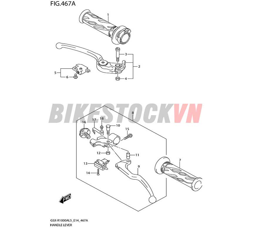 FIG-467A_TAY NẮM