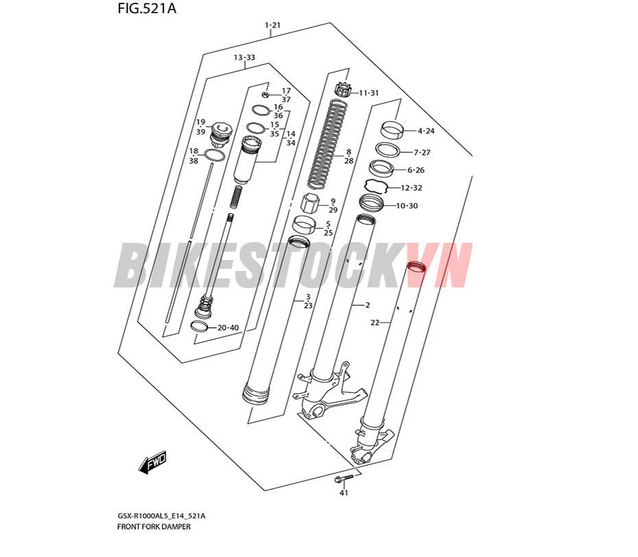 FIG-521A_GIẢM XÓC TRƯỚC