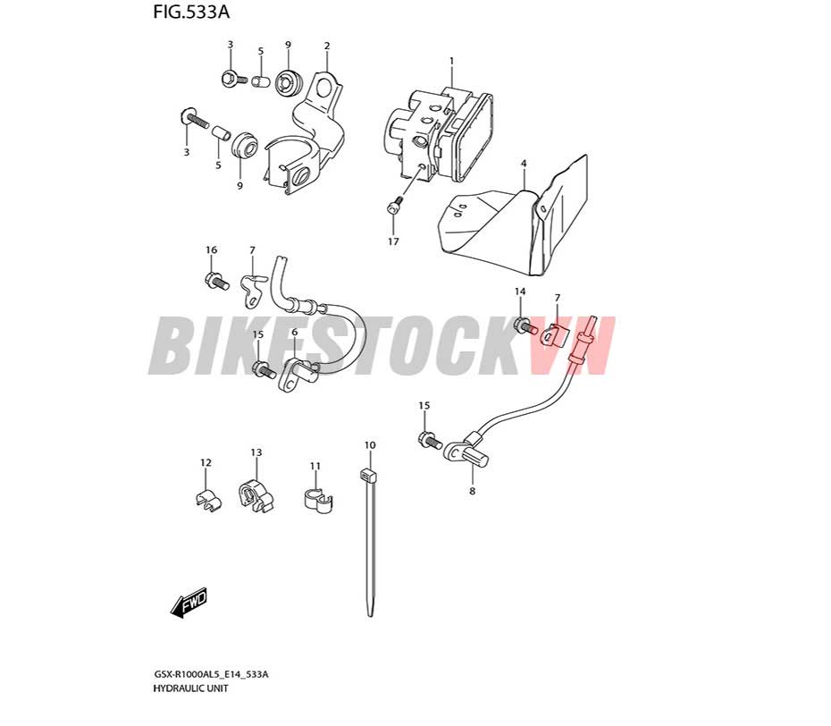 FIG-533A_CỤM THUỶ LỰC ABS