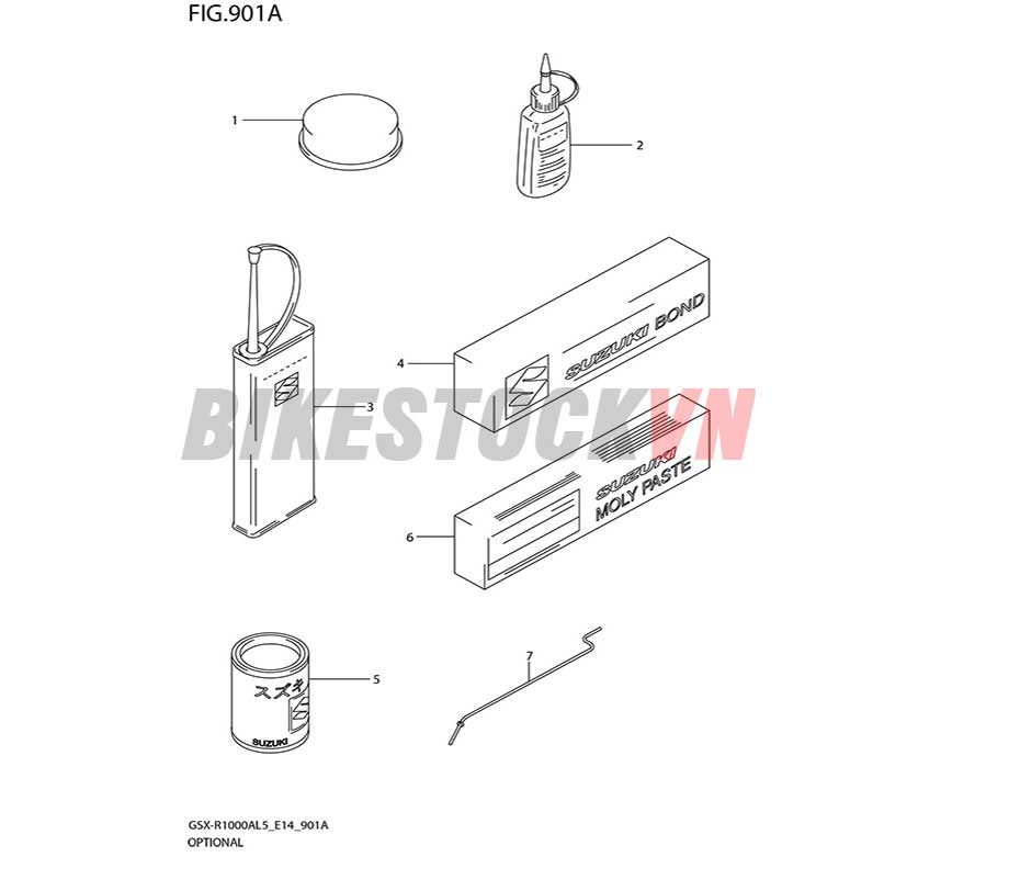 FIG-901A_PHỤ KIỆN TUỲ CHỌN