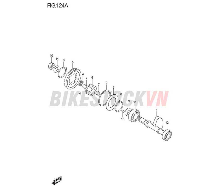 FIG-124A_TRỤC CÂN BẰNG