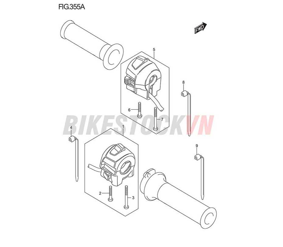 FIG-355A_CÙM CÔNG TẮT