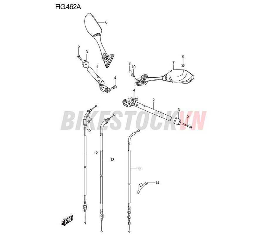 FIG-462A_ỐNG TAY LÁI