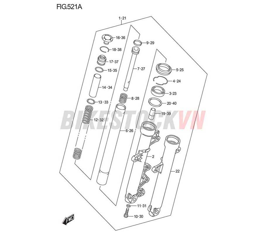 FIG-521A_GIẢM XÓC TRƯỚC