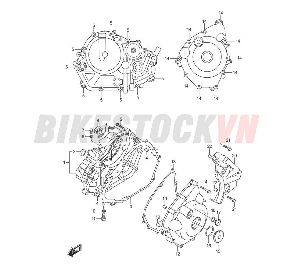 CRANKCASE COVER