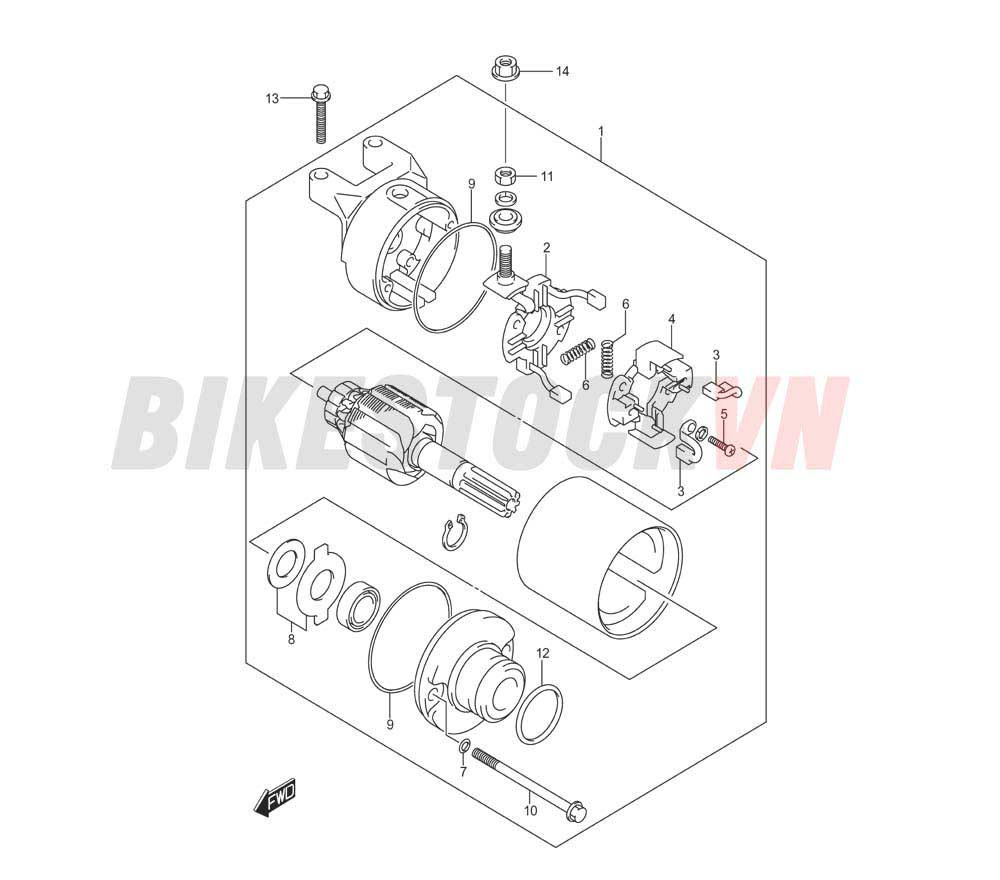 STARTING MOTOR