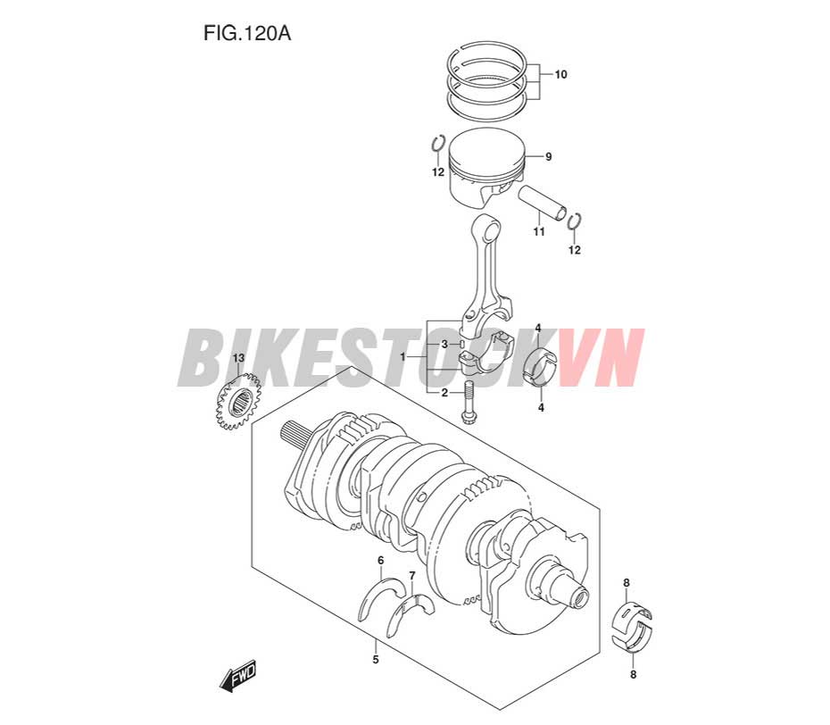 FIG-120A_TRỤC CƠ