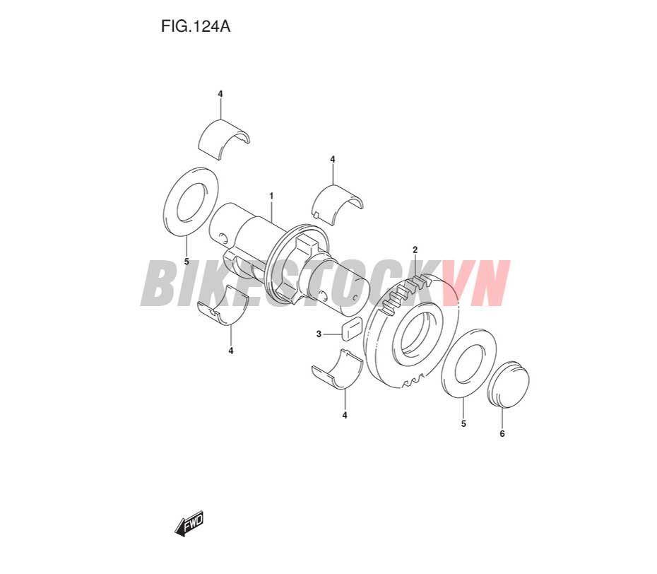 FIG-124A_TRỤC CÂN BẰNG